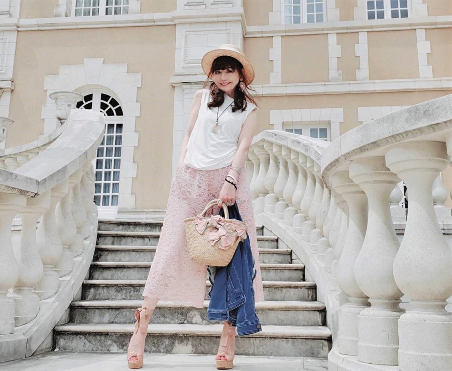 レースワイドパンツ パンツ ＆ LOVE CLOSET
