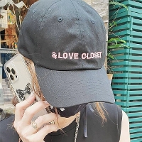 ＆LOVE CLOSET刺繍CAP